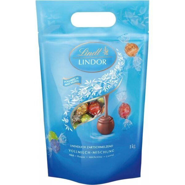 A luxurious assortment of smooth, creamy milk chocolate truffles with a rich and velvety filling.