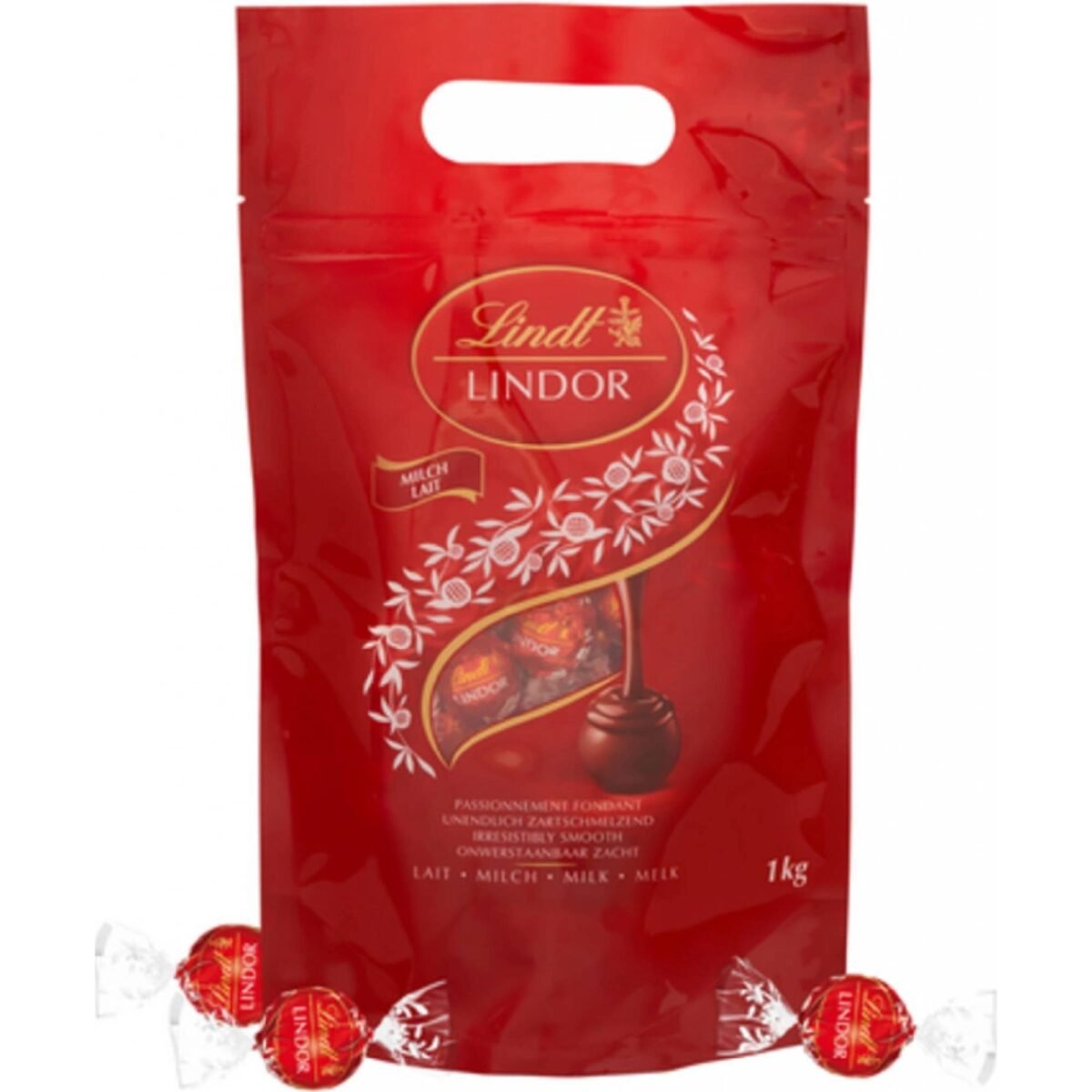 Lindt Lindor Milk Chocolate 1.13 kg is the ultimate indulgence for chocolate lovers. This large, irresistible package contains smooth, velvety milk chocolate truffles filled with the signature Lindor creamy filling.