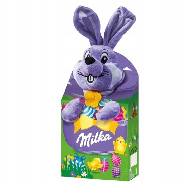 milka candy set with mascot for easter gift for children chocolates
