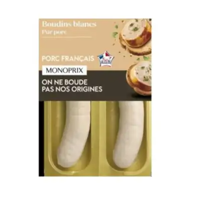 monoprix white sausages