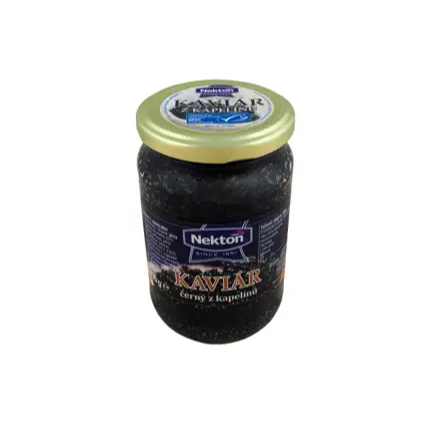Nekton black capelin caviar