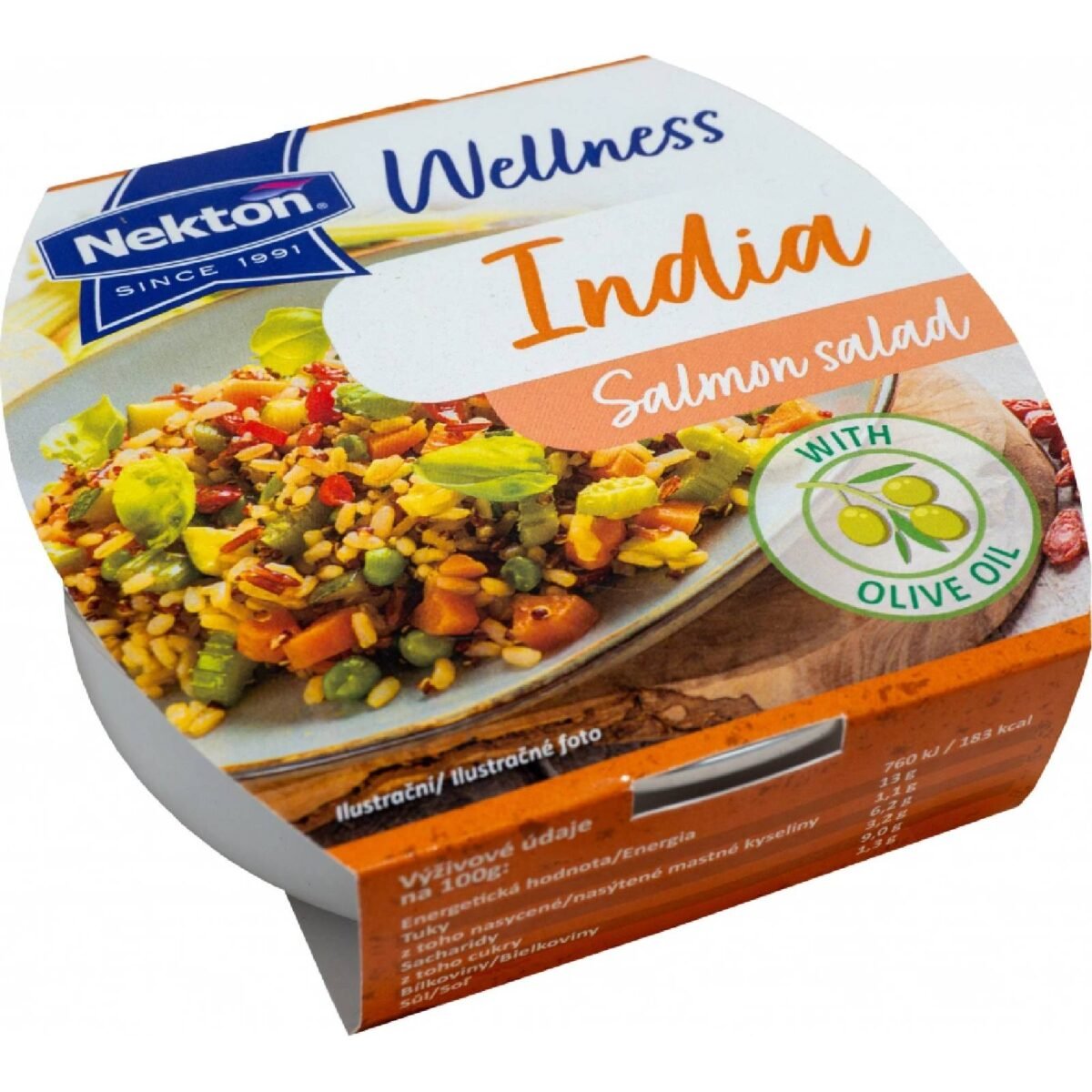 Nekton Wellness India salmon salad 160 g