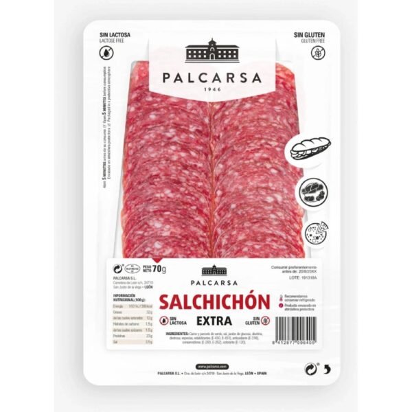palcarsa salchichon extra sliced ​​70 g