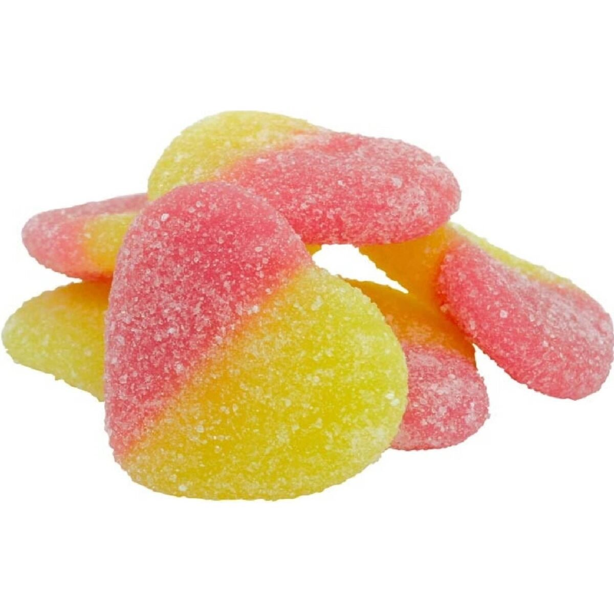 PEDRO JELLY CANDIES SOUR PEACH HEARTS 1 kg