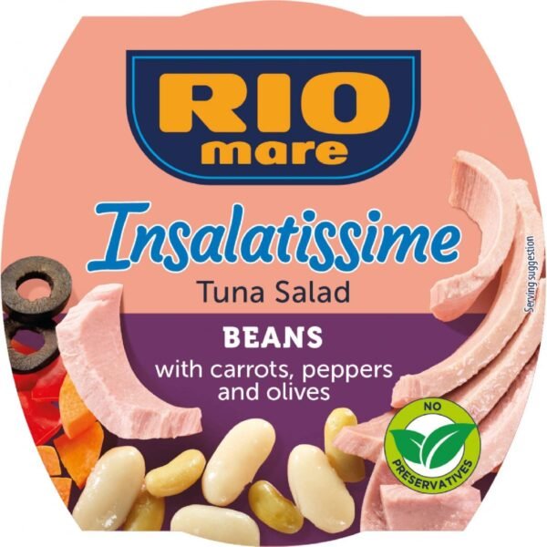 Rio Mare Insalatissime ready-made meal of beans, vegetables and tuna 160 g