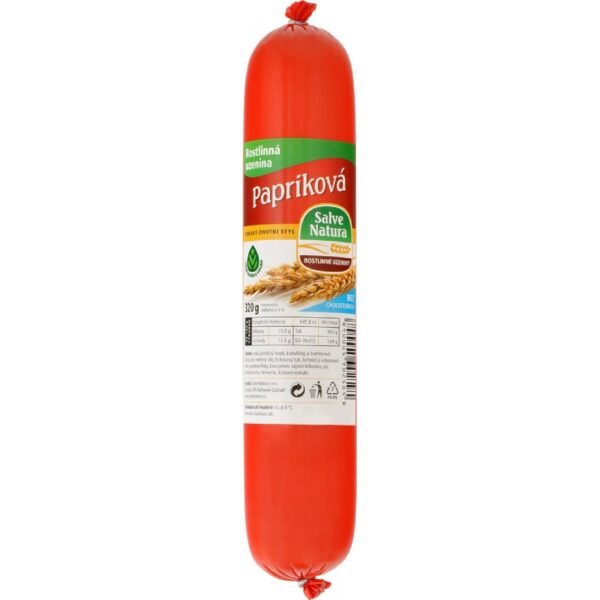 salve natura pepper vegetable sausage 320 g