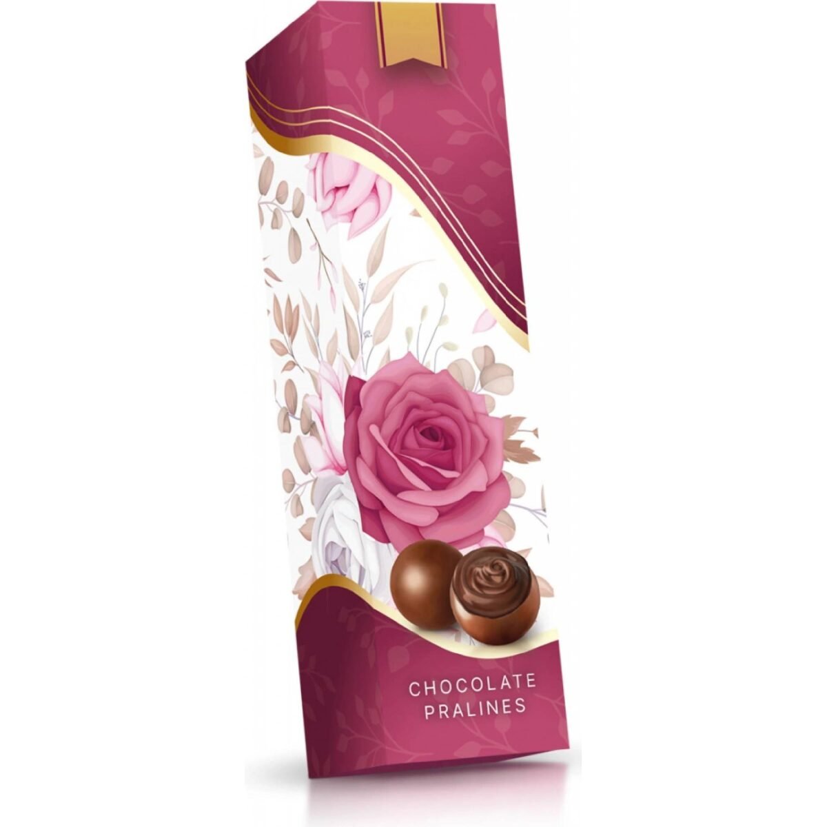 Sellot Rose Selection of Italian Pralines 40 g offers an exquisite collection of fine Italian pralines, beautifully crafted with rich chocolate and delicate, flavorful fillings.