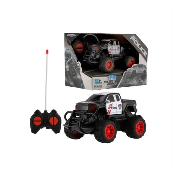 Teddies car RC police off-road pickup