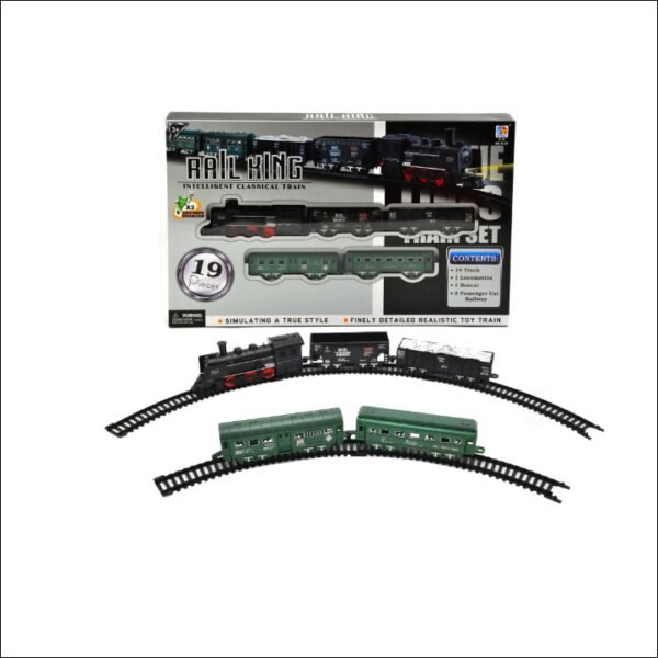 Teddies train with Rail King tracks