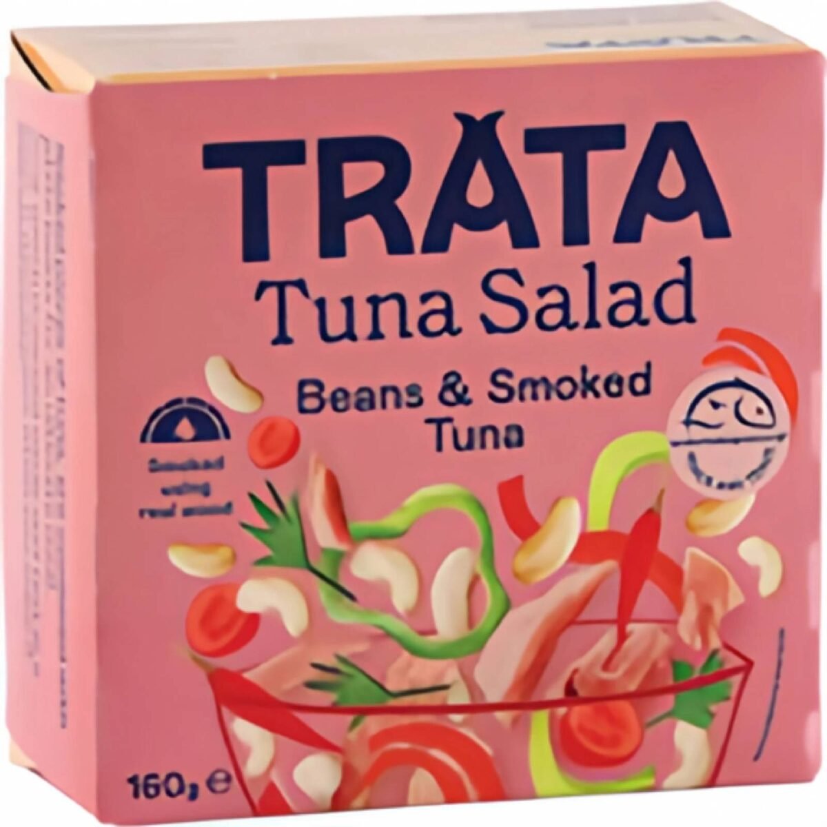 Trata salad with smoked tuna and beans 160 g
