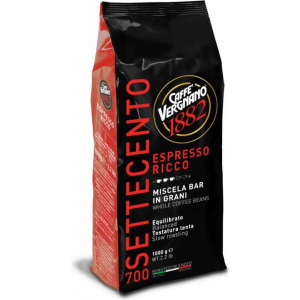 vergnano espresso ricco 700 1 kg