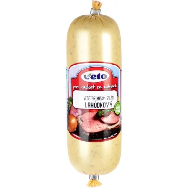 veto eco vegetarian delicatessen salami 220 g