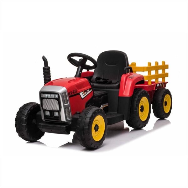 Children's Electric Tractor - suitable for boys and girls, load capacity up to 30kg, car dimensions: 136,5cm×52,5cm×50cm, car weight: 13kg, maximum speed: 7km/h, travelling time per charge: 5400min, total engine power: 70W, suitable from 2 years