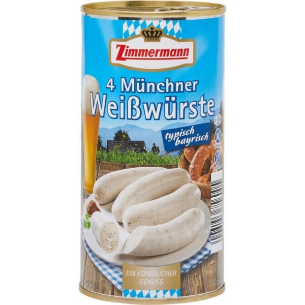zimmermann munich white sausage 250 g