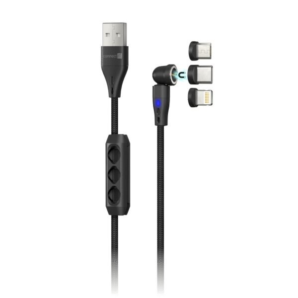 The CONNECT IT Wirez USB-C to USB-C cable is designed for fast charging and data transfer.
