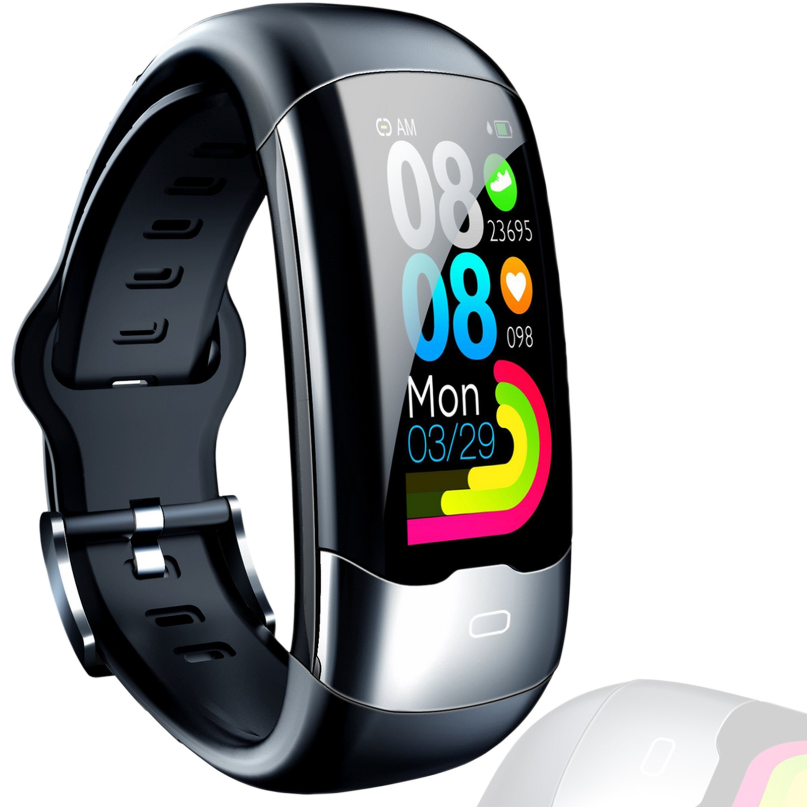Fitness Tracker SMW 10, Smart Watch, ECG, PPG, Heart Rate, Fitness Watch 1 The Xoro Fitness Tracker SMW 10 is a versatile and feature-rich smartwatch designed to help you monitor your health and fitness.