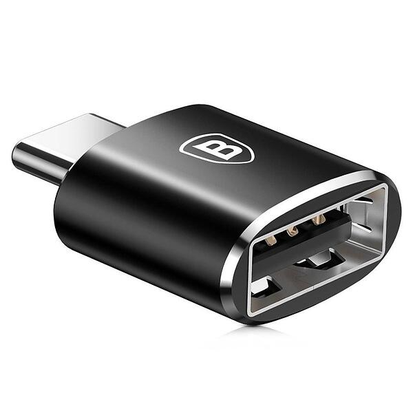 The Baseus Adapter USB-C to USB/OTG offers a reliable solution for connecting USB-A devices such as flash drives, keyboards, or mice to USB-C enabled devices.