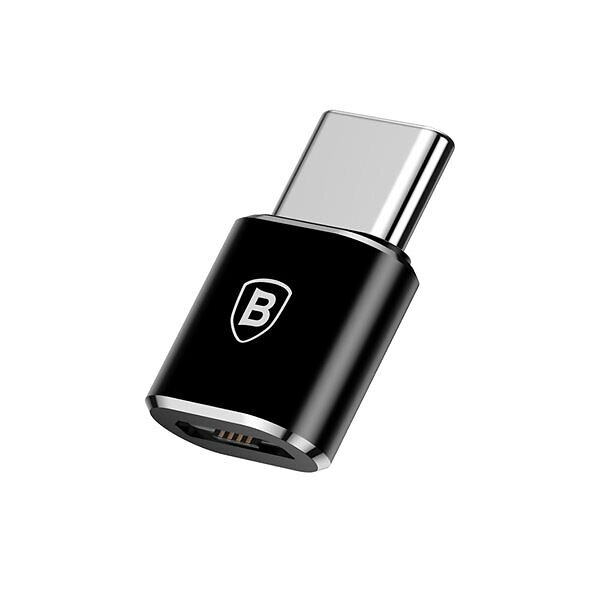 The Baseus OTG USB Adapter USB-C to MicroUSB allows you to connect USB-A peripherals such as flash drives, keyboards, or mice to devices with either USB-C or MicroUSB ports.