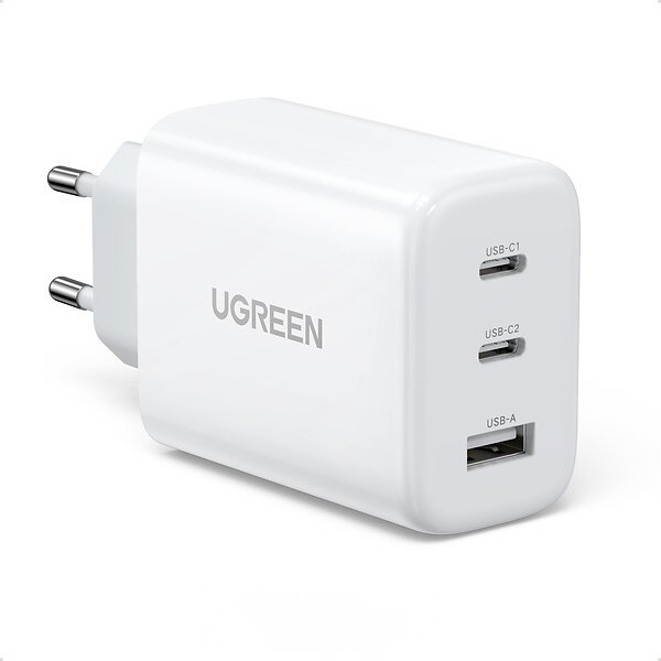 The Ugreen Charger CD275 offers a versatile and high-performance charging solution with 65W of total power output.