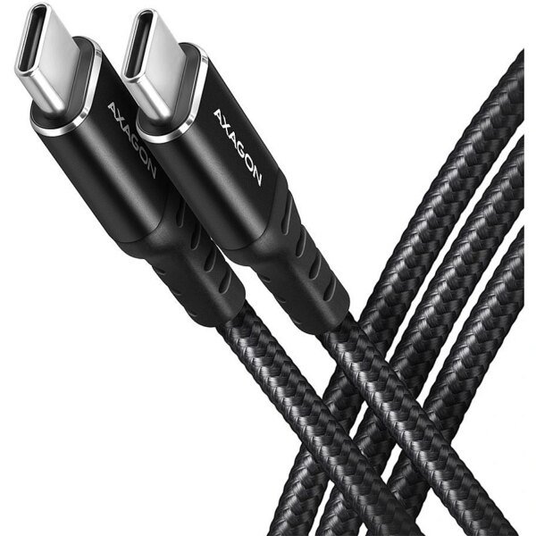 The AXAGON BUCM-CM10AB is a high-quality USB-C to USB-C cable, designed for fast and reliable data transfer as well as efficient charging.