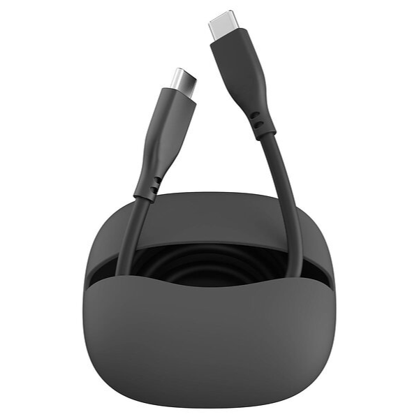 The Clas Ohlson USB-C charging cable (1m) is a simple yet reliable option for charging and data transfer.