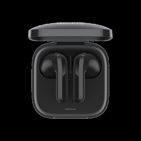 The Xiaomi Redmi Buds 6 Active in black are designed for an active lifestyle, offering a secure fit and reliable performance for workouts, outdoor activities, and daily use.