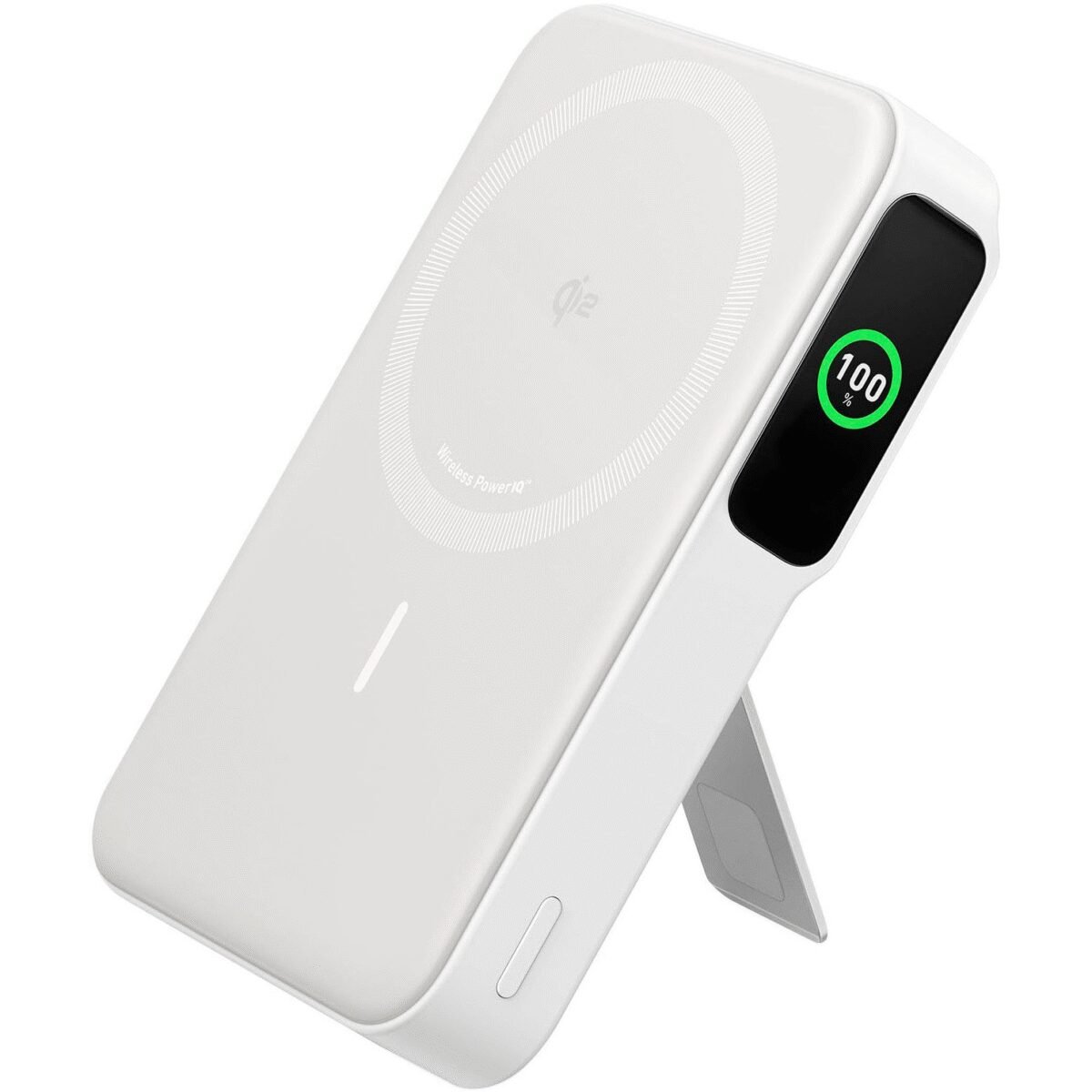 The ANKER 633 Magnetic Powerbank is a sleek, magnetic portable charger designed specifically for MagSafe-compatible devices, such as the iPhone 12, 13, 14, and 15.