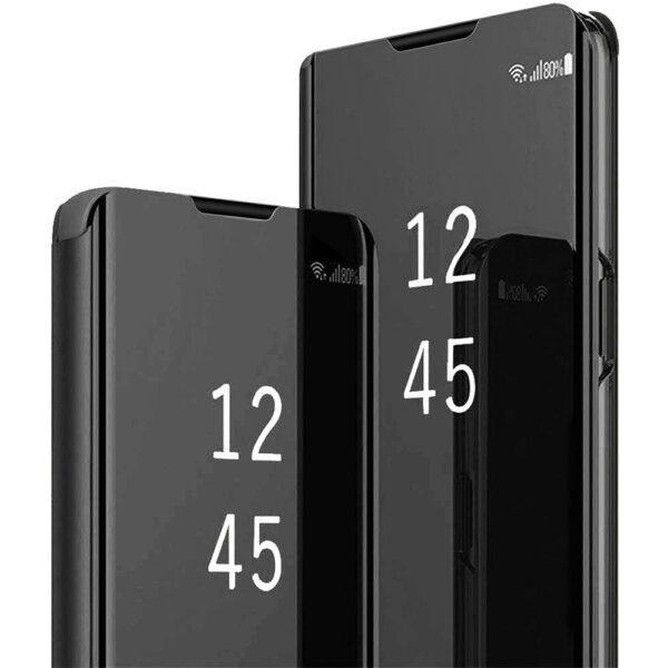 The FITSU Mirror Flipcase is a stylish and functional mobile phone case designed for various Samsung Galaxy models.
