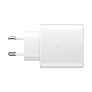 The Samsung EP-TA845 is a 25W USB-C Fast Charging Adapter designed to provide rapid charging for compatible devices.