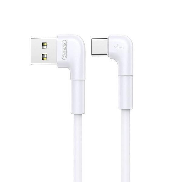 The NÖRDIC USB-A to USB-C Cable (2m) with 2x Angled Connectors is designed to provide flexibility and convenience when charging or syncing your USB-C devices.