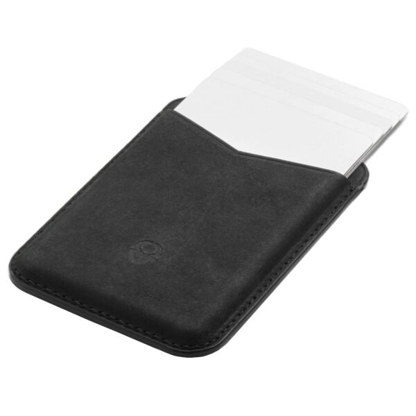 The DONBOLSO Business Card Holder and Credit Card Holder is a premium leather wallet designed to securely hold your cards while offering RFID-blocking protection.