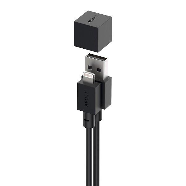 The Avolt USB-A to Lightning Cable (1.7m) provides an ideal solution for charging and syncing Apple devices.