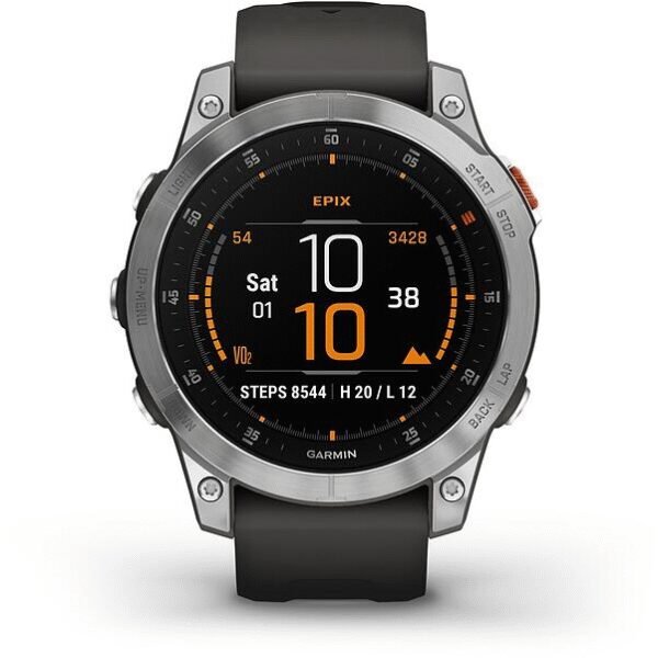 The Garmin Epix (Gen 2) is a premium multisport GPS smartwatch designed for athletes and adventurers who demand high-performance tracking and durability.