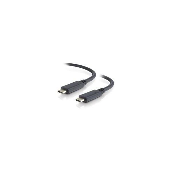 This USB-C cable supports USB 3.2 Gen 2x2, offering data transfer speeds of up to 20Gbps and a 5A power delivery, ensuring fast charging and high-speed data transfer for compatible devices.