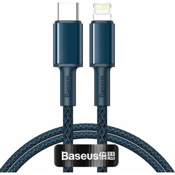 The Baseus CATLGD-A03 USB-C (M) to Lightning (M) Cable (2m) is a high-quality cable designed for fast charging and efficient data transfer between USB-C chargers and Apple devices.