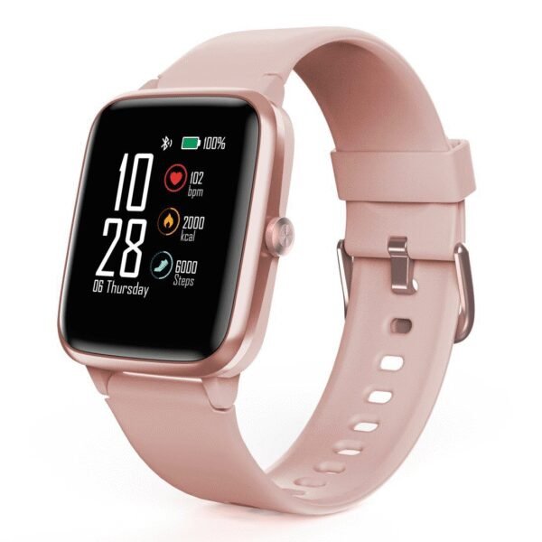 The HAMA Fitness Tracker "5910" is a sleek and lightweight smartwatch designed to track your fitness and health.
