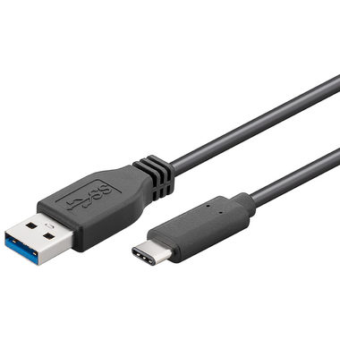 The PremiumCord USB 3.0 connection cable (15cm) with USB-C to USB-A connectors is a compact and efficient solution for fast data transfer between devices.
