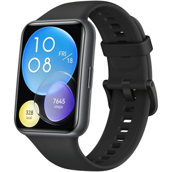 The HUAWEI Watch Fit 2 is a sleek and lightweight smartwatch with a 1.74-inch AMOLED touchscreen.