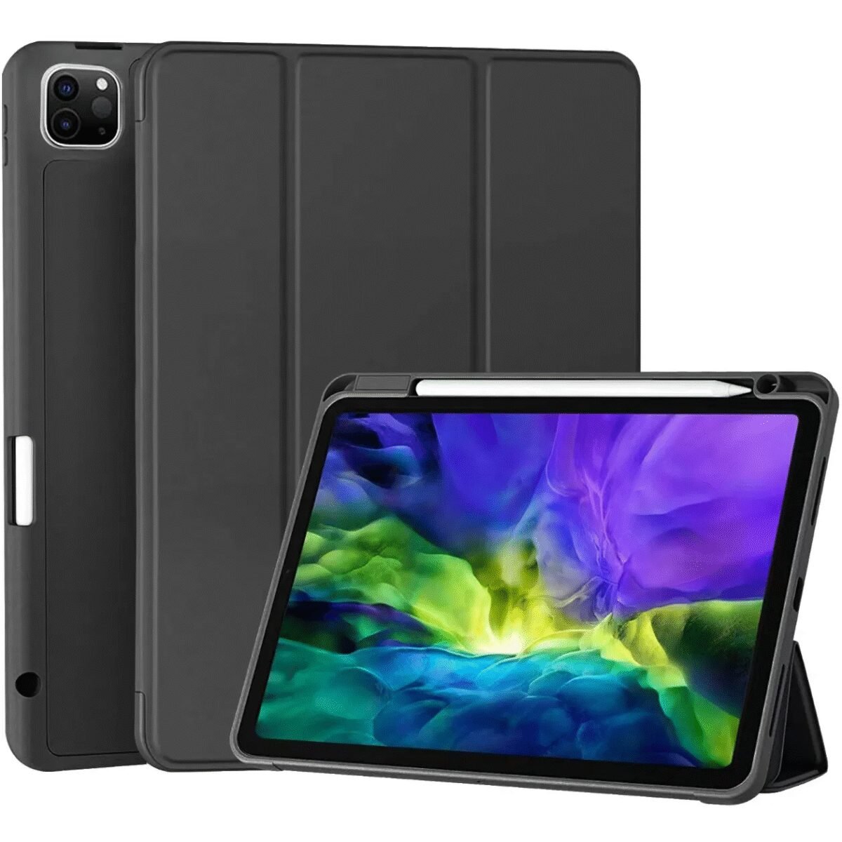 The AlzaGuard Protective Flip Cover for iPad Pro 11" (2024) provides superior protection in a sleek black design.