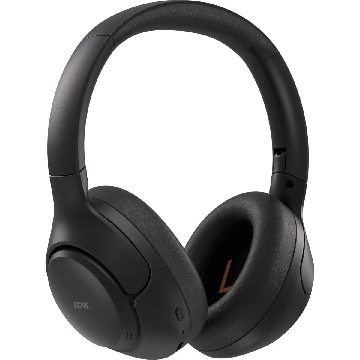 The AlzaPower Mesa ANC black are over-ear wireless headphones designed for a premium listening experience with Active Noise Cancellation (ANC) technology.