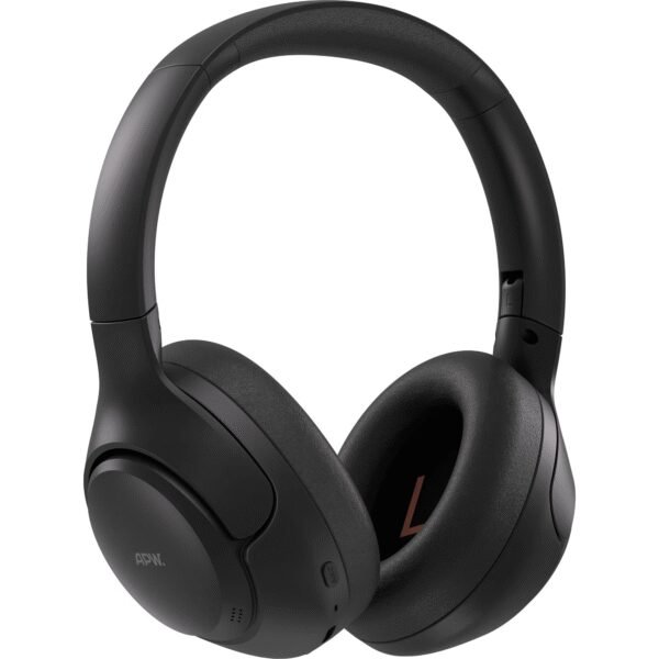 The AlzaPower Mesa ANC black are over-ear wireless headphones designed for a premium listening experience with Active Noise Cancellation (ANC) technology.