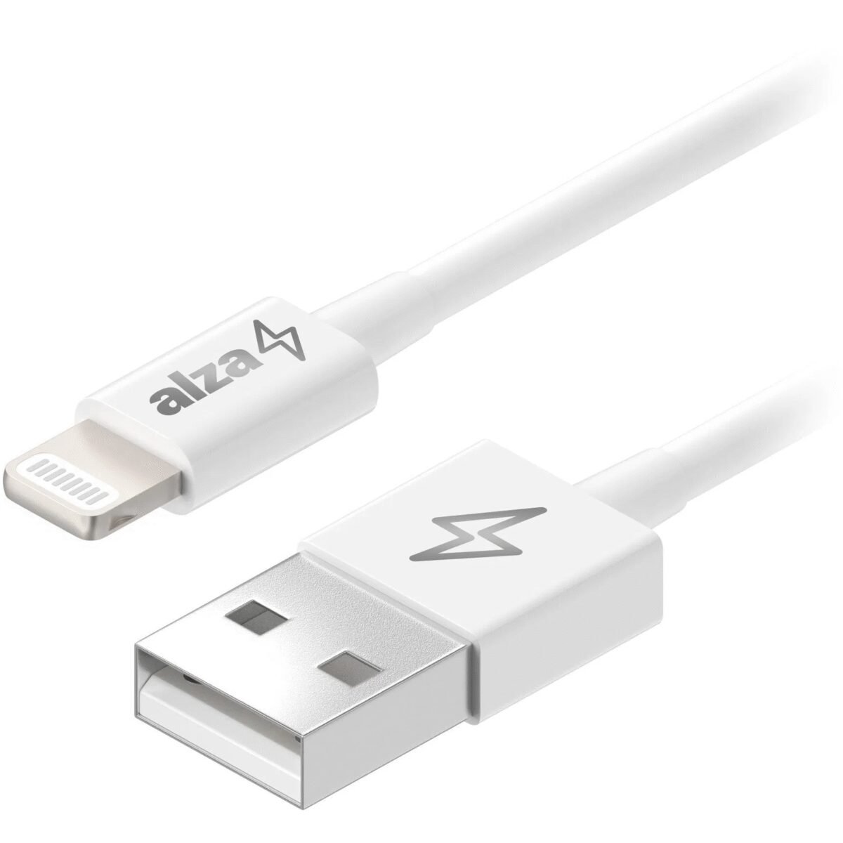 The AlzaPower Core USB-A to Lightning MFi 1m white cable is a reliable and efficient solution for charging and data transfer for Apple devices.