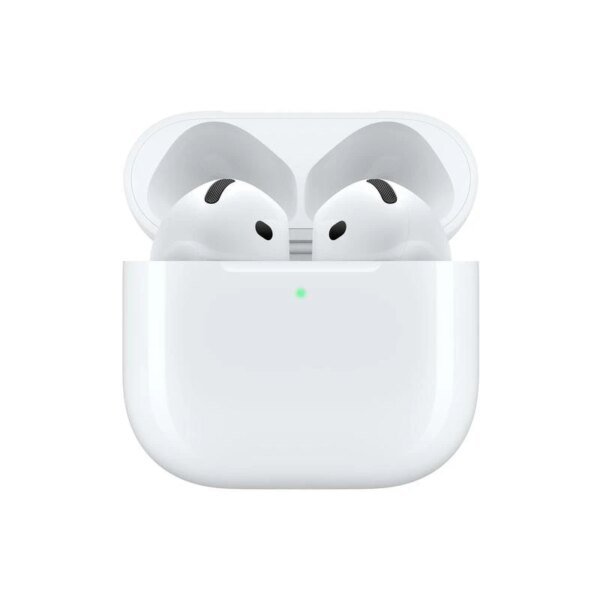 The Apple AirPods 4 (MXP63ZM/A) are the latest true wireless earbuds offering a premium listening experience with a sleek and minimalist design.