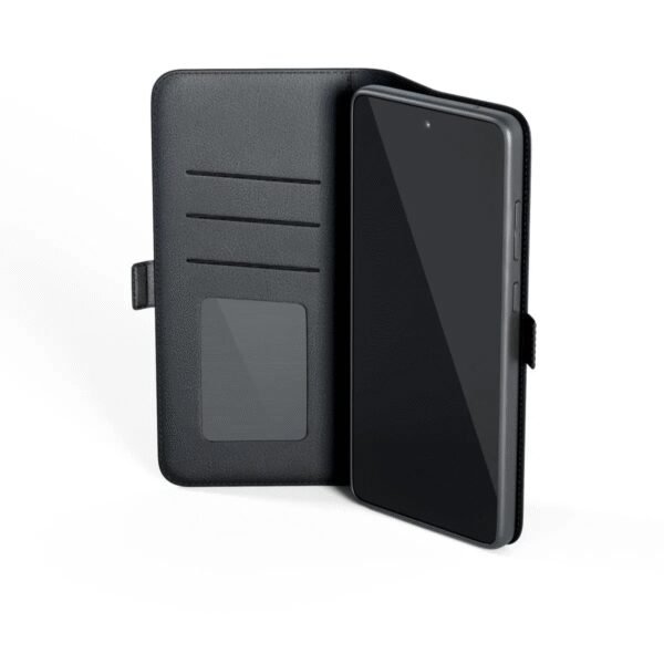 The Spello by Epico Flip Case for Samsung Galaxy A54 5G in black offers stylish and reliable protection.