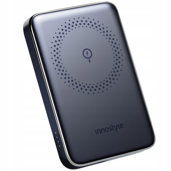 The Innostyle IM20PDGY 10000 mAh Powerbank in grey is a sleek and efficient portable charger designed to keep your devices powered on the go.