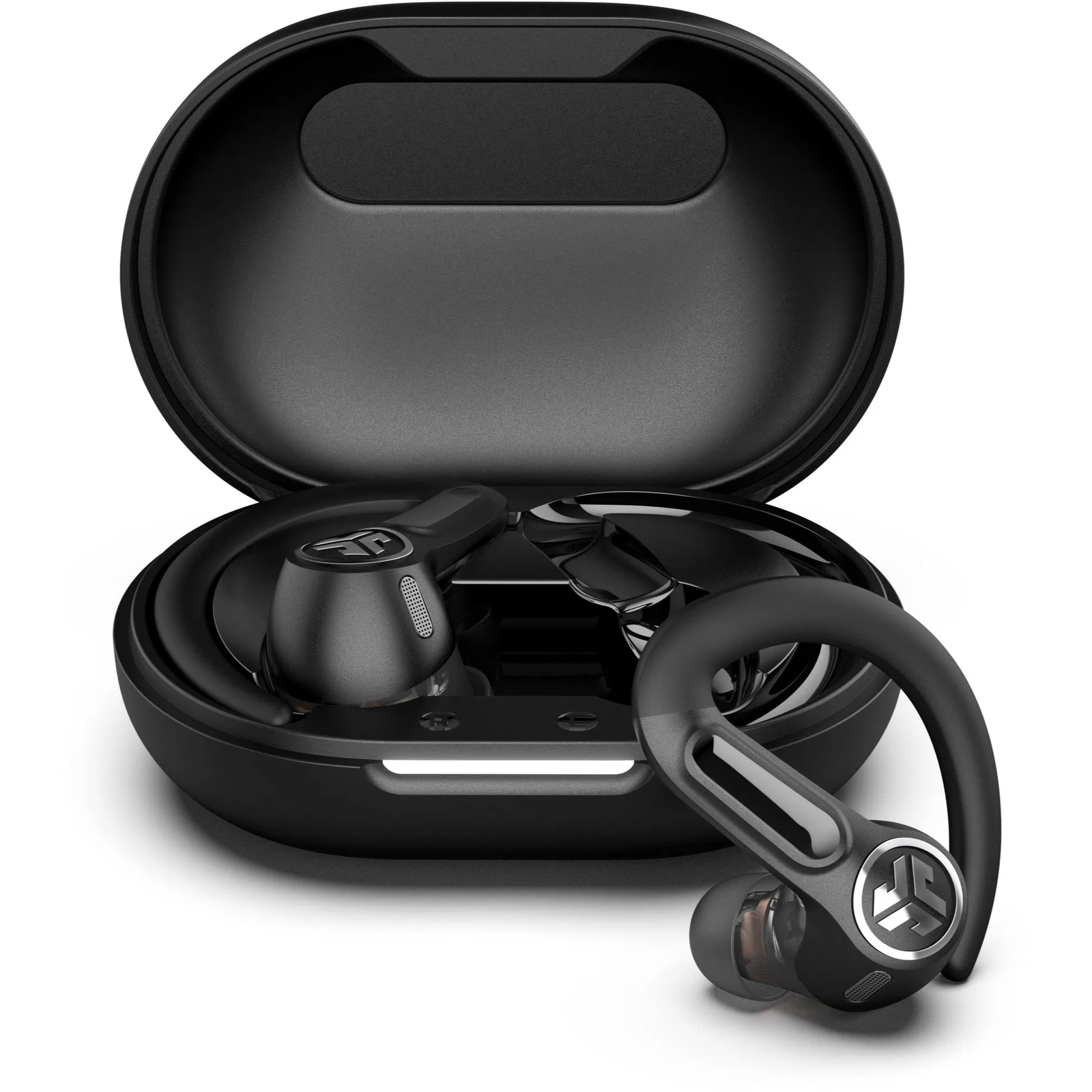 Jlab Epic Sport ANC 3 True Wireless Earbuds Black 1 The JLAB Epic Sport ANC 3 True Wireless Earbuds in black combine advanced audio technology with premium noise cancellation and a secure fit for active users.