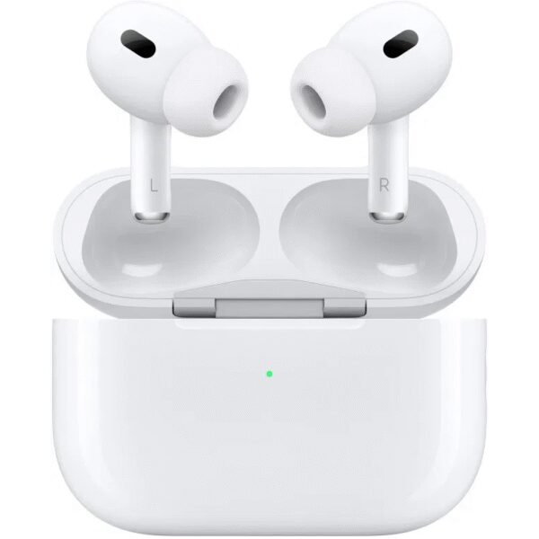 The Apple AirPods Pro 2022 with MagSafe case (USB-C) offer an upgraded wireless audio experience with active noise cancellation and immersive sound quality.