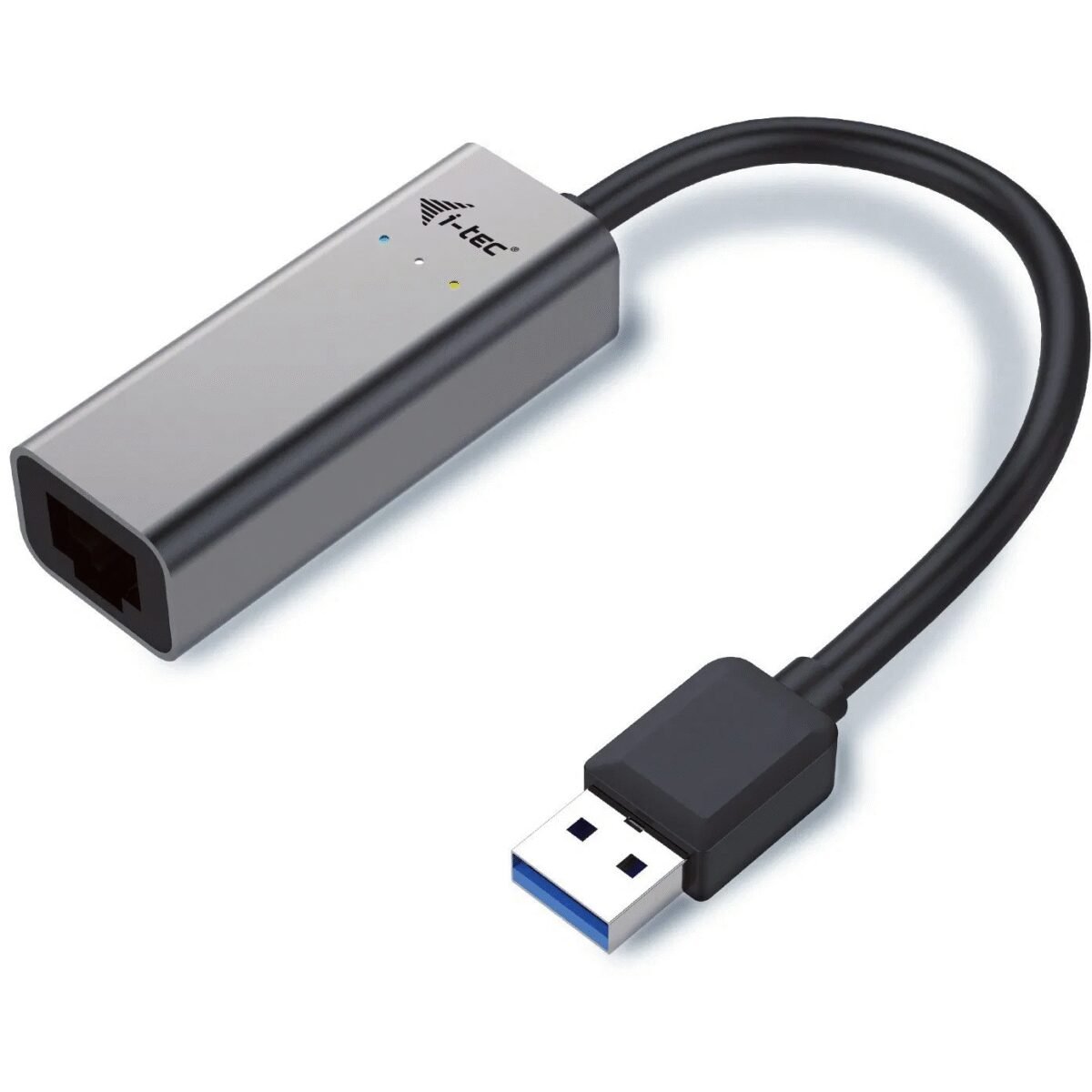 The I-TEC USB 3.0 Metal Gigabit Ethernet Adapter allows you to connect your USB 3.0-enabled device (such as a laptop, tablet, or PC) to a wired Ethernet network.
