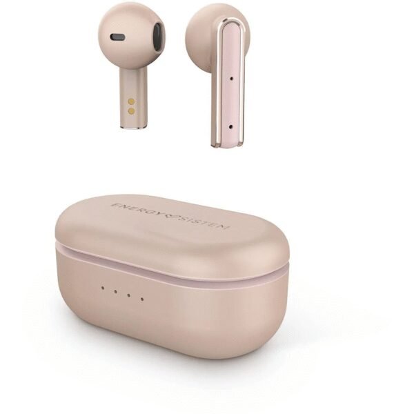 The Energy Sistem Earphones True Wireless Style 4 Ultra in Rose Gold offer a premium audio experience with the convenience of wireless connectivity.