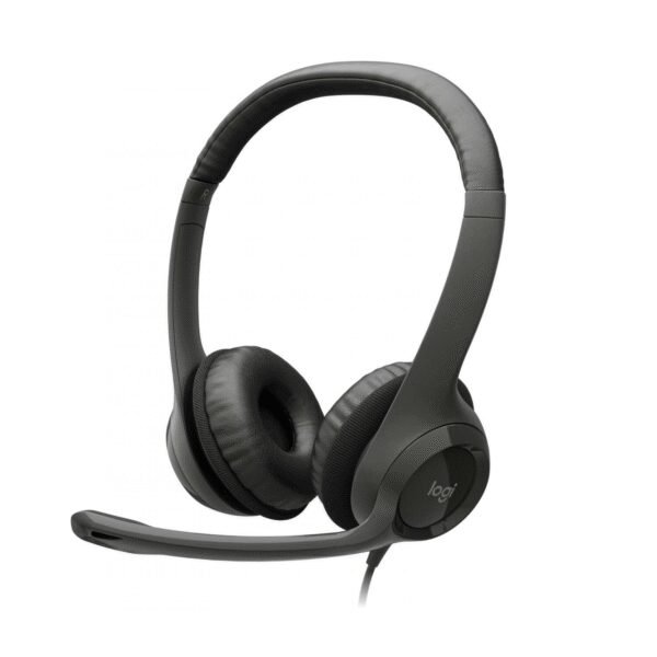 The Logitech H390 USB Headset offers enhanced digital audio for clear calls and music.